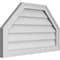 Ekena Millwork Octagonal Top Surface Mount PVC Gable Vent w/ 2"W x 1-1/2"P Brickmould Frame, 30"W x 18"H GVPOT30X1802SN - alternate 4